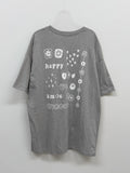 Happiness Printing Overfit Short Sleeve T-Shirt
