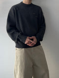 Jagged Damage Cotton Knit