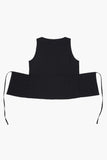 Lily back strap blouse