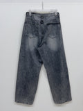 Stone cat brush wide denim pants