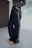western tassle denim