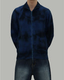 Runt pig dyeing zip-up