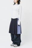(W) Lowkey Checked Skirt
