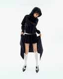 Multipanel Pleats Skirt