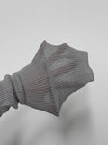 Boatneck See-Through Knit T-Shirt