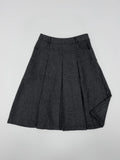 Mellie Wool Midi Pleated Skirt