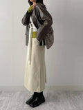 Olsen Cotton H-Line Long Skirt