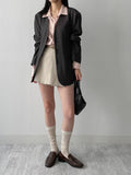 Simon No Collar Loose Fit Jacket