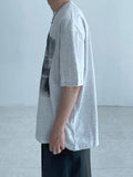 Square Face Printing T-shirt