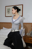 Cycle eyelet long belt