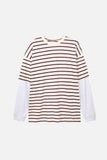 Days stripe layered t-shirt