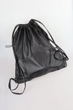 Hills leather string backpack