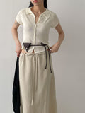 Low Nylon H-Line Skirt