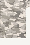 Camo print oversized t-shirt