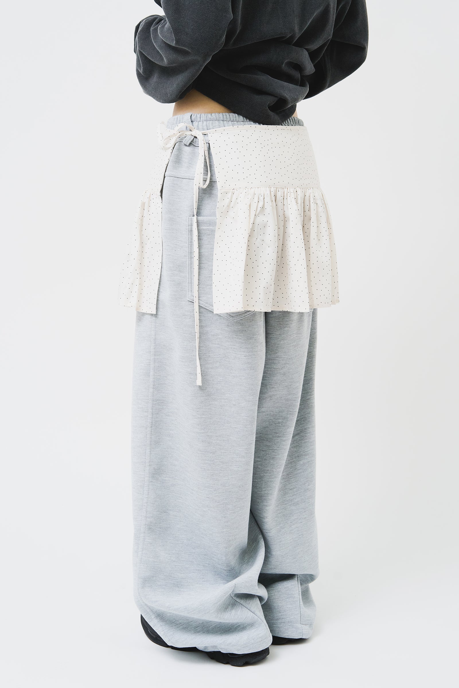 【HI FI FNK】(W) Dot Frill Wrap Skirt HI FI FNK(ハイファイファンク) - (W)ドットフリルラップ