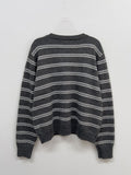 Glam Striped Crop Cardigan
