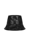 LEATHER BUCKET HAT