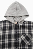 Nest check hood shirt