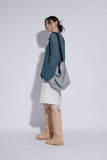 paper leather long boots