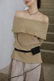 Leopard layered skirt