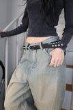 Big studded belt