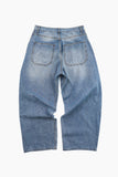 Flock dis curved denim pants