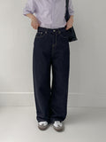 [unisex/non-fade] Selvedge Wide Denim PT