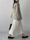 Betty Cotton Work Half Jacket