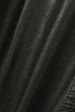 VINTAGE WASHED FUR LEATHER JACKET