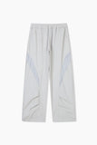 Wind-cut mesh nylon pants