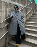 Wool Balmacan Maxi Coat
