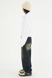 Cloudy domingo washed denim pants