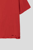 Tag Cropped Damage Top