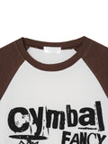 Drummer Raglan Knitted Top