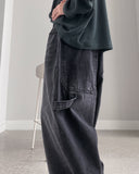 Spico Maxi Balloon Black Denim