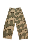 Camo balloon cotton pants