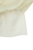 PRTN) Pintuck Flare Mid Length Skirt