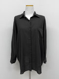 Aswell Back Slit Loose Fit Shirt