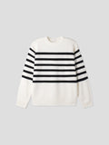 Reon Striped Round Knit