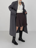 Drop 3 button loose fit long blazer