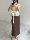 Cutting Yoru Wrap Blouse