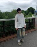 Summer see-through mesh knit