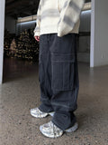 Manual Stitch Cargo Pants