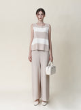[Premium] Whole Garment Mare Stripe Sleeveless