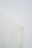 (W) Xin High Neck Knitted Zip Up