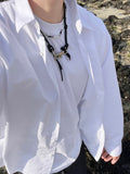 Unisex high-density basic overshirt