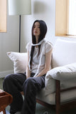 shirring wide pants