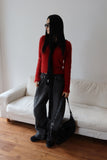 Robain fur shoulder bag