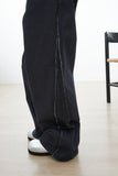 incision tuck denim