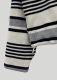 Multi Stripe String Hood